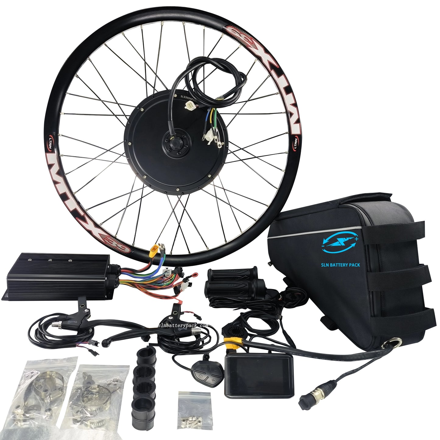 Full Electric Bicycle Conversion Kit E Bike Rear Wheel Hub 3